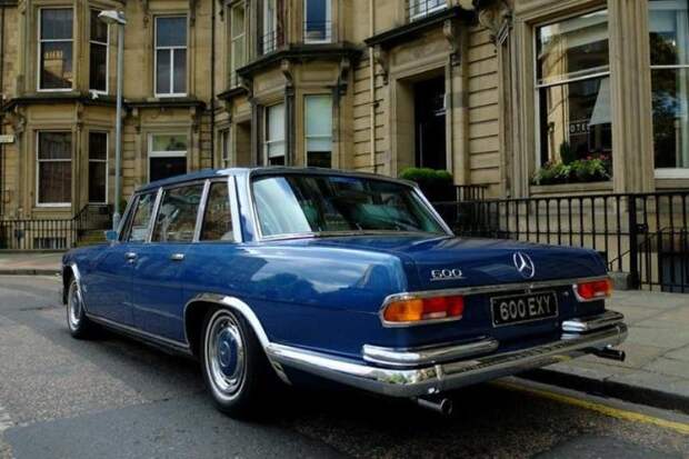 Символ роскоши - Праворульный Mercedes 600 Grosser Grosser, mercedes, mercedes-benz, w100, авто, найдено на ebay