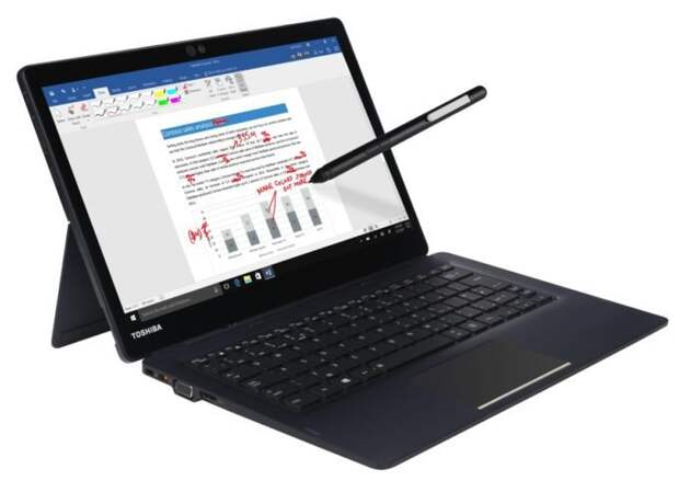 Toshiba выпустила бизнес-планшет Portege X30Т со сменной клавиатурой