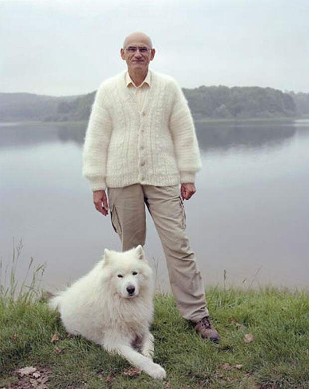 Восточная овчарка свитер из собачьей шерсти