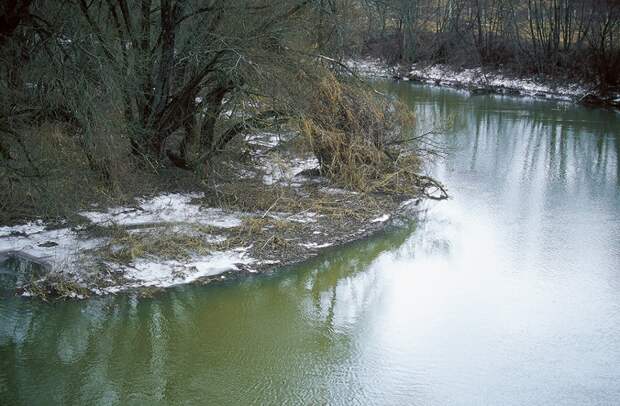 На поворотах реки находятся одни из самых перспективных налимьих точек.