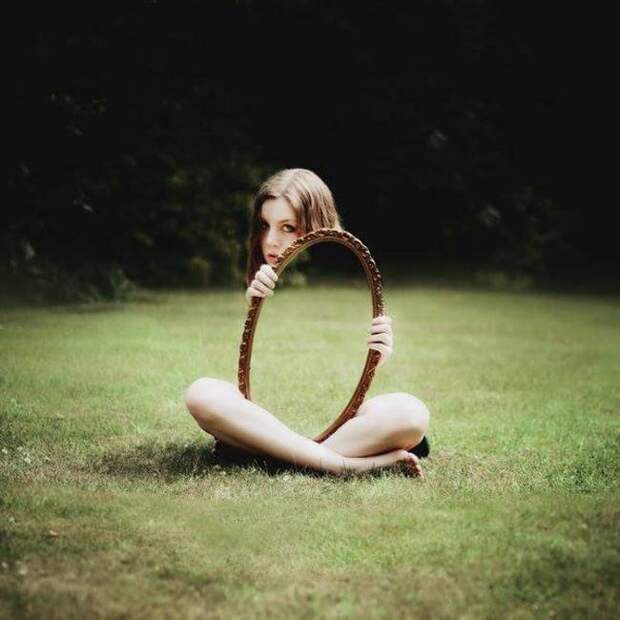 иллюзия с зеркалом