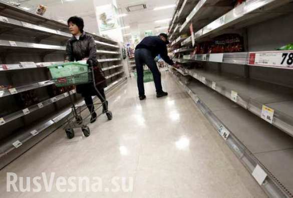 Продовольственная паника: с прилавков сметается все, что есть, а чиновники успокаивают украинцев «институциональным потенциалом» | Русская весна