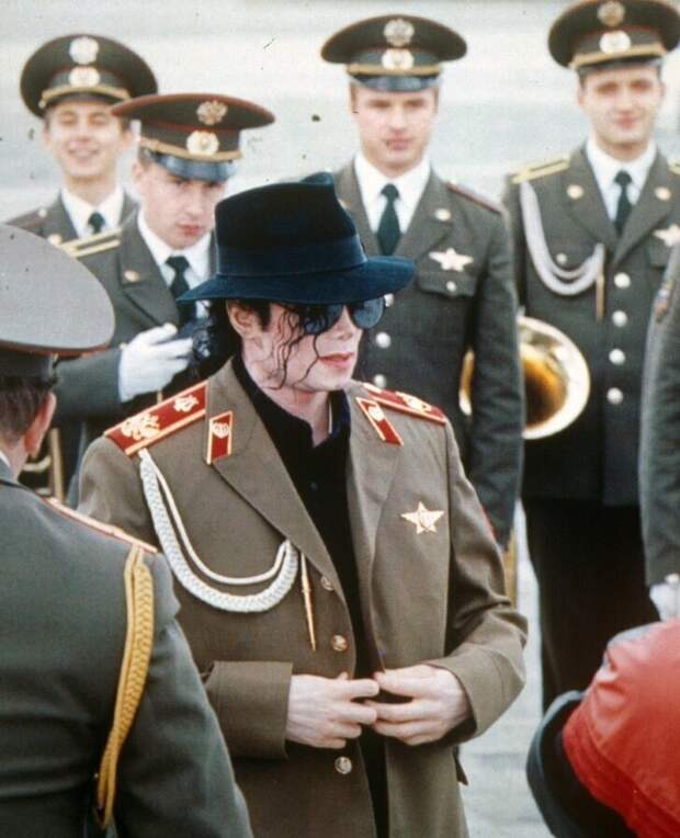 Майкл Джексон в Москве в 1993 году