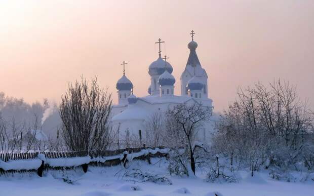 Хорошо зимой в деревне! деревня, зима, красота, природа, фото