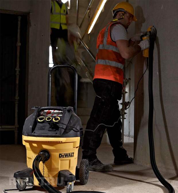 DEWALT DWV902M — пылесос с классом пыли М