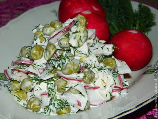 Салат с куриной грудкой Салат с куриной грудкой