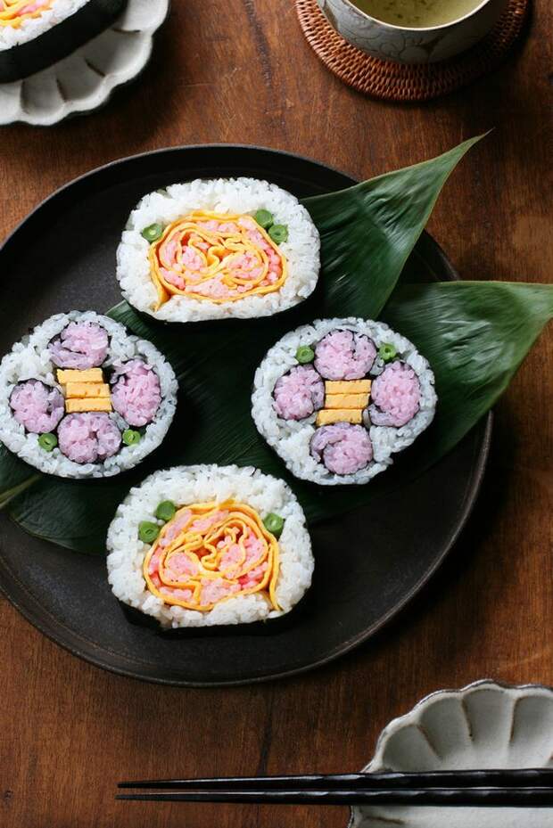 Не только вкусные, но и красивые роллы и суши рецепты фото