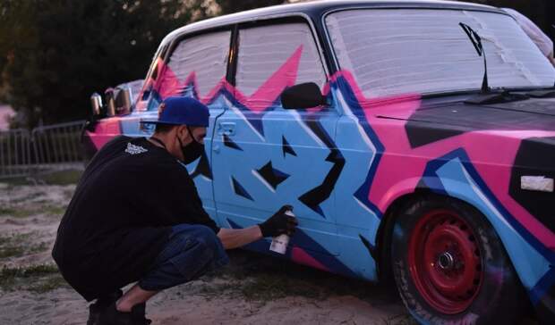 Как открывали фестиваль граффити «ДВИЖение» в Белгороде