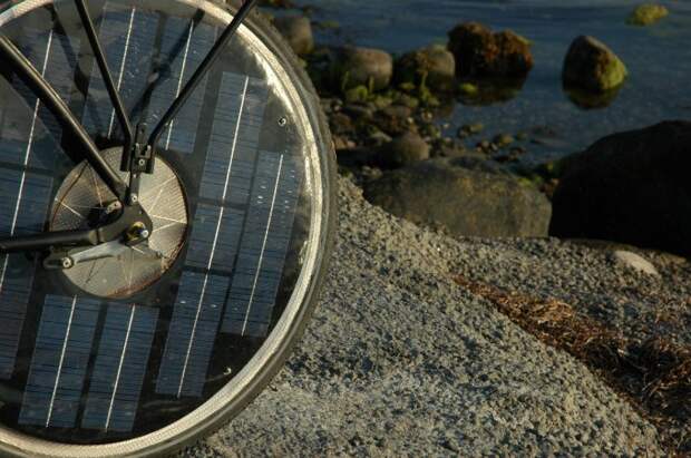 Гибридный велосипед Solarbike на солнечных батареях (6 фото + видео)