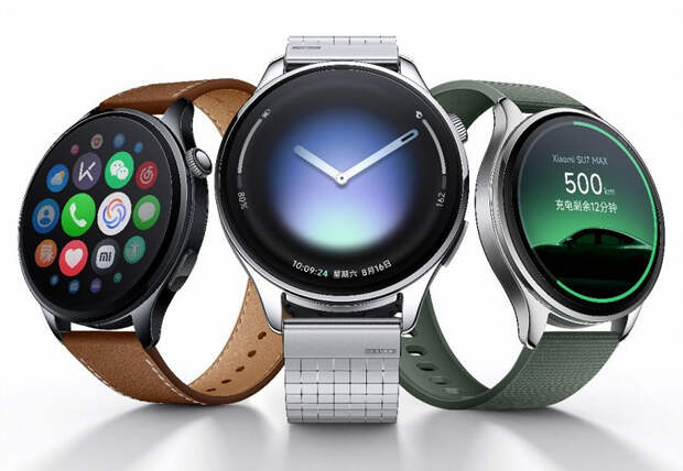 Xiaomi Watch 5 выходят на новый уровень: первые флагманские часы с датчиком электромиографии, ЭКГ и SIM