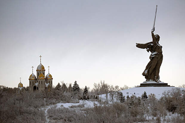 Мемориальный комплекс «Мамаев курган» в Волгограде