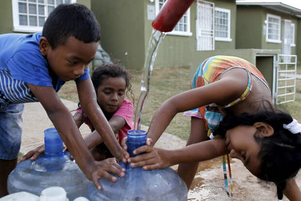 Развоз питьевой воды по домам в Панаме