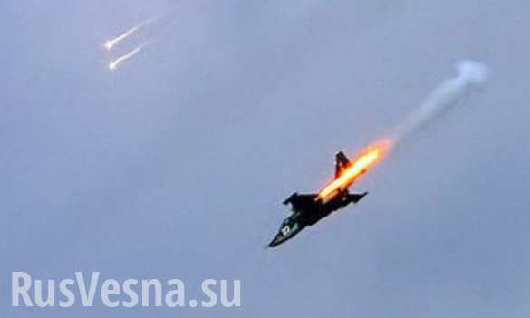 Украинцы сбили российский СУ-25 в небе над Сирией из секретного оружия (ВИДЕО) | Русская весна