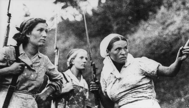 Советские партизанки
