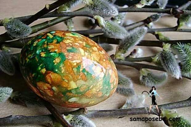 пасхальные яйца, красим яйца на Пасху, праздник Пасхи.