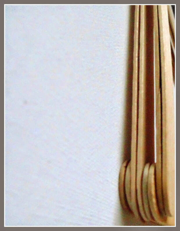 Рамочка из макарон и палочек от мороженого, с декупажем (8) (544x700, 349Kb)