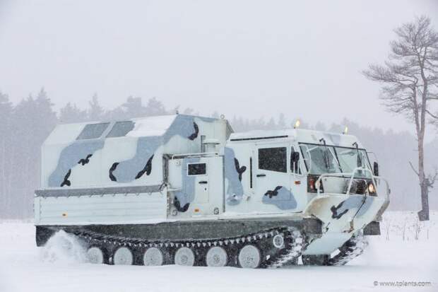 Новый вездеход ТМ140 "Арктика" ТМ140, вездеход, военная техника