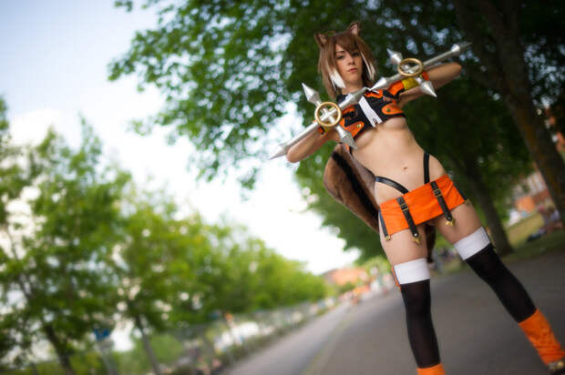 38.  Cosplay, девушки, косплей