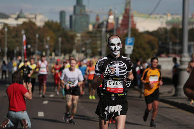 Самые крутые кадры с Московского марафона