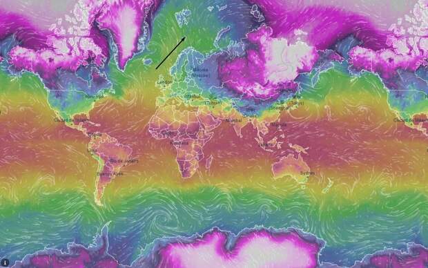 Течение Гольфстрим - Главный обогреватель Европы