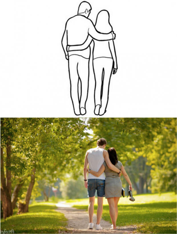самые удачные позы для фотосессии 