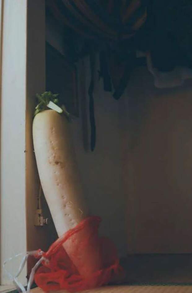 Застенчивый фотограф не нашел моделей и устроил эротическую съемку с овощами