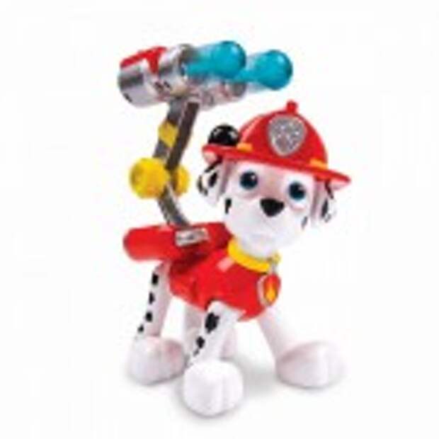 Большой Щенок Paw Patrol Маршал с рюкзаком-трансформером