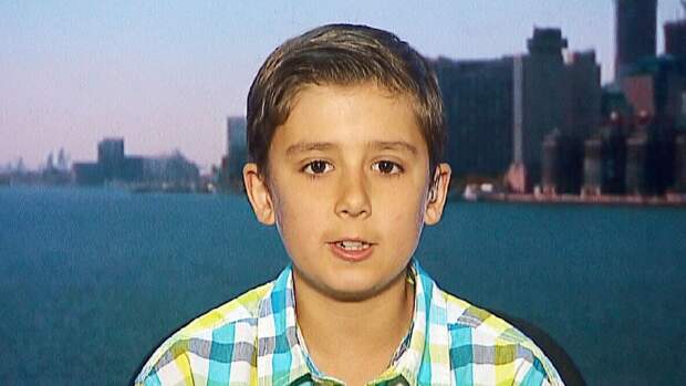 10 летний канадец, Гэвин Монсур (Gavin Monsour) из города Миссиссога, Онтарио (Mississauga, Ontario)