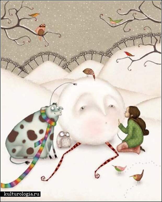 Кошки, мышки и остальной позитив в картинах Лизы Эванс (Lisa Evans)