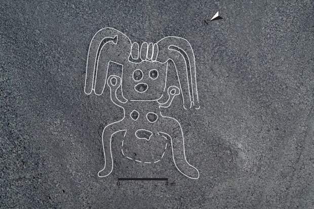 На плато Наска обнаружены изображающие монстров рисунки