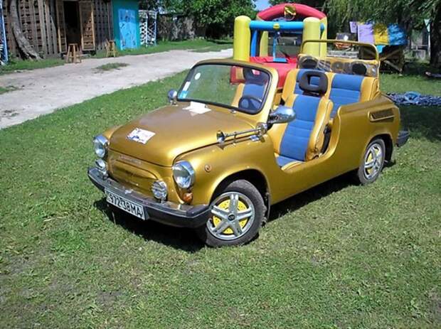 самые тюнингованные запорожцы