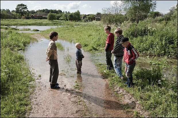 Каникулы в деревне детство, каникулы, фото