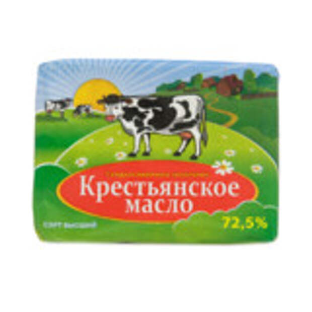 Сливочное масло "Мытищинское" Крестьянское 72,5%