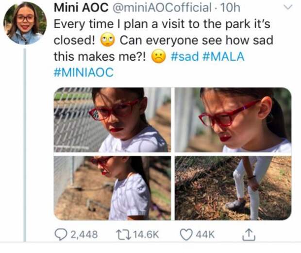 Twitter@miniAOCofficial