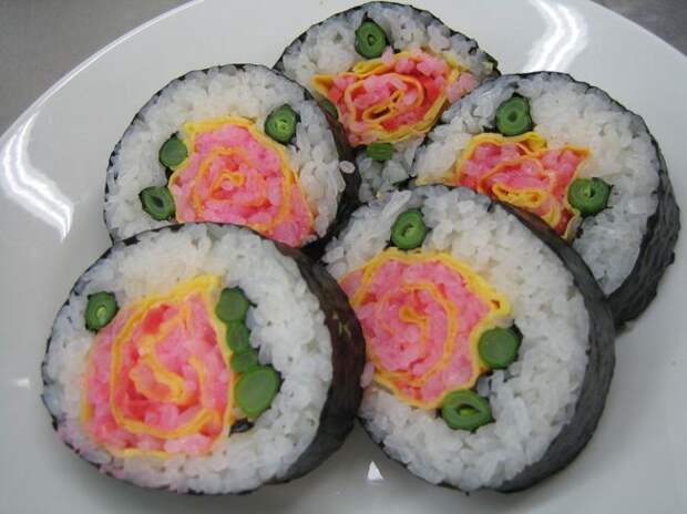 Не только вкусные, но и красивые роллы и суши рецепты фото