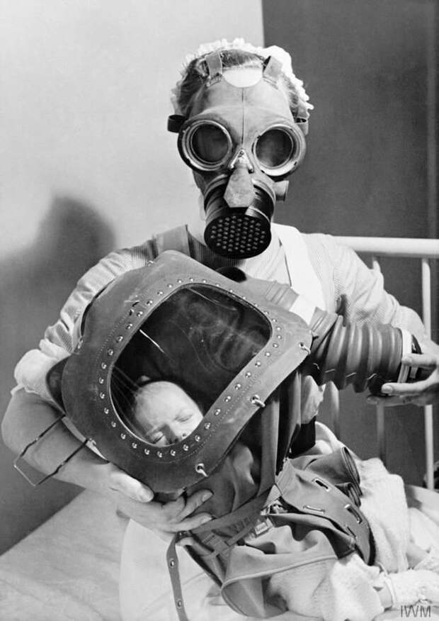 6. Противогаз для младенцев. Англия, 1938 год история, фото