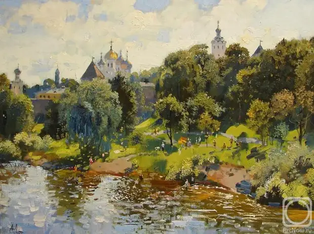 "Мир солнечного детства моего, он полон счастья, доброты и света..." Художник Анатолий Лукаш