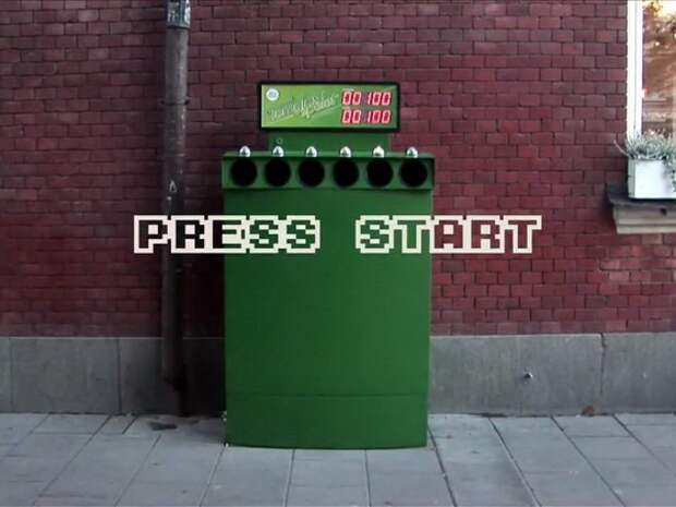 The Fun Theory: Bottle Bank Arcade Machine