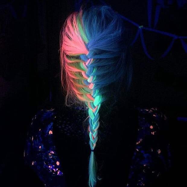 Glowing Hair