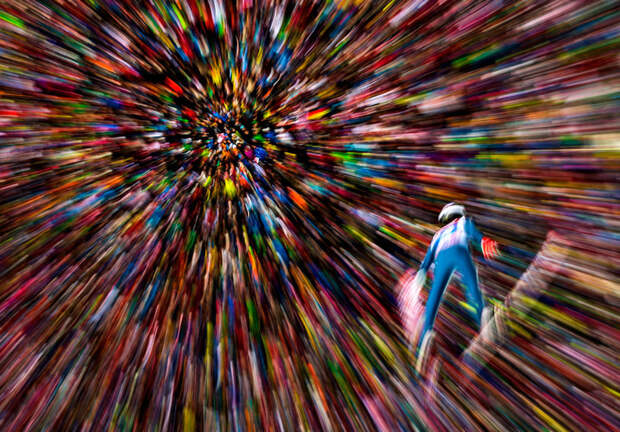 Январь-2015, разноцветные прыжки с трамплина в австрийском Инсбруке. факты, фотографии, юмор