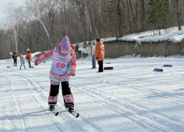 «Лыжня дошколят Приморья» дала старт большому спортивному будущему