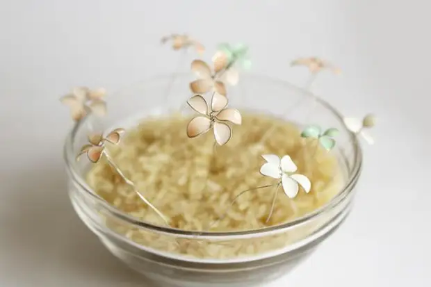 Венок из весенних цветов или вторая жизнь лаков для ногтей., фото № 17