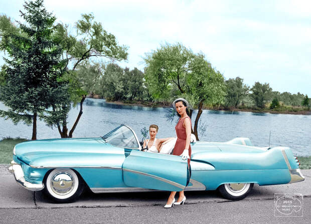 1951 General Motors LeSabre Motorama Concept general motors, концепт, фотографии
