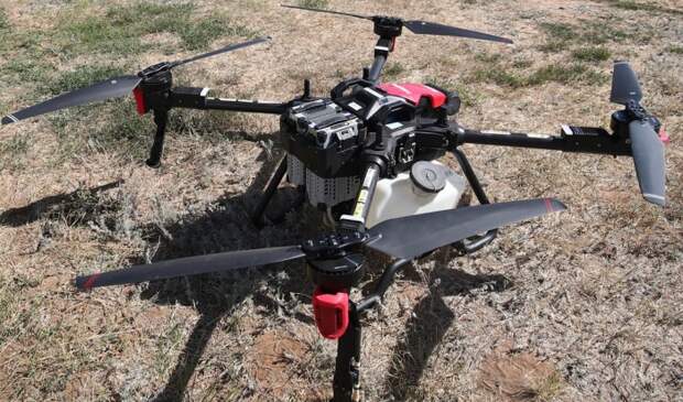 В Волгограде обломки БПЛА повредили хозпостройку