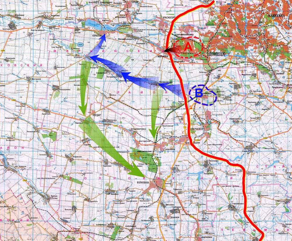 Украина новотроицкое карта