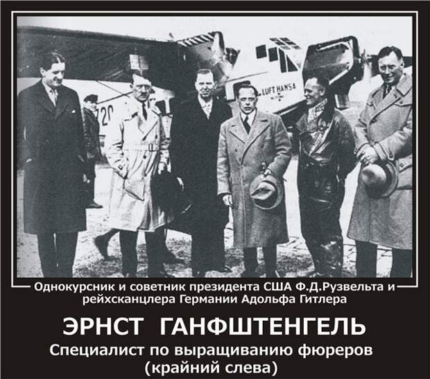 США – главный спонсор фашистской Германии в войне с Россией