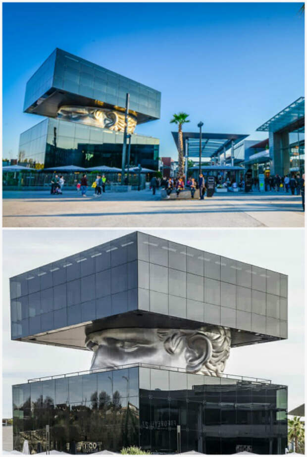 Торговый центр Polygone Riviera во Франции. | Фото: Unibail-Rodamco, Le Moniteur.