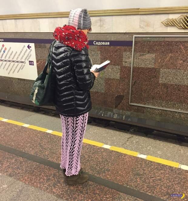 Модники в метро - 21