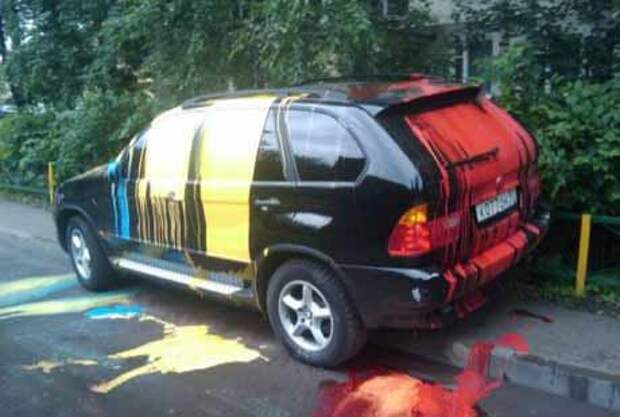 Месть за неправильную парковку авто, месть, парковка