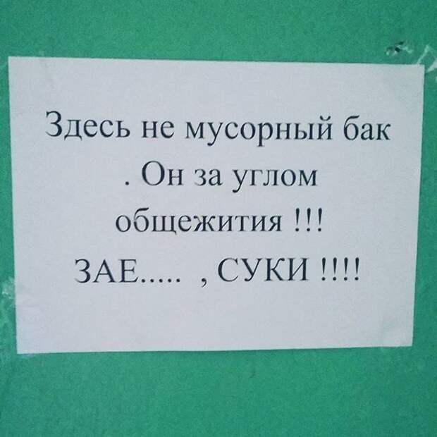 Забавные объявления в наших подъездах (28 фото)